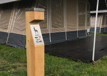 Load image into Gallery viewer, Solar Woodle Bollard