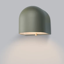 Load image into Gallery viewer, Egham Outdoor Wall Light Silver LED IP44