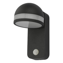 Load image into Gallery viewer, Tien Outdoor Wall Light Adjustable Head Anthracite Sensor IP65 LED