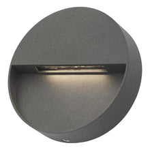 Load image into Gallery viewer, Ugo Outdoor Wall Light Round Eyelid Anthracite IP65 LED