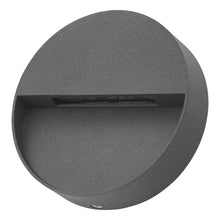 Load image into Gallery viewer, Ugo Outdoor Wall Light Round Eyelid Anthracite IP65 LED