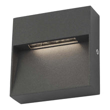 Load image into Gallery viewer, Yukon Outdoor Wall Light Square Eyelid Anthracite IP65 LED