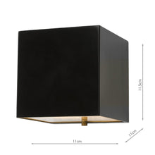 Load image into Gallery viewer, Bacchus Outdoor Wall Matt Black LED IP44

