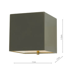 Load image into Gallery viewer, Bacchus Outdoor Wall Light Silver LED IP44
