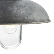 Load image into Gallery viewer, Dynamo Outdoor Wall Light Aged Iron Glass IP44
