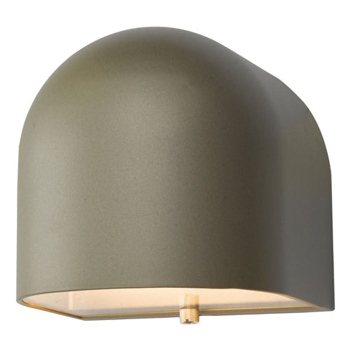 Egham Outdoor Wall Light Silver LED IP44