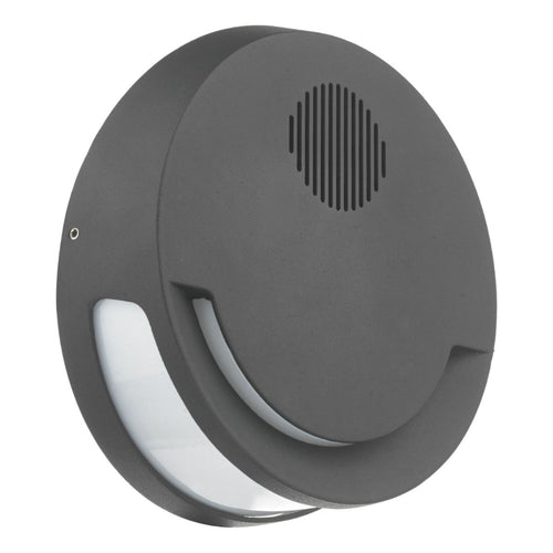 Euba Outdoor LED Wall Light with Speaker IP44