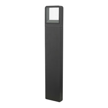 Load image into Gallery viewer, Malone Outdoor Post With Square Light Matt Grey IP65 LED
