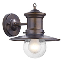 Load image into Gallery viewer, Sedgewick Outdoor Wall Light Bronze Glass IP44
