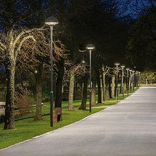 Load image into Gallery viewer, Plurio Post Top Light with NightTune LED Technology

